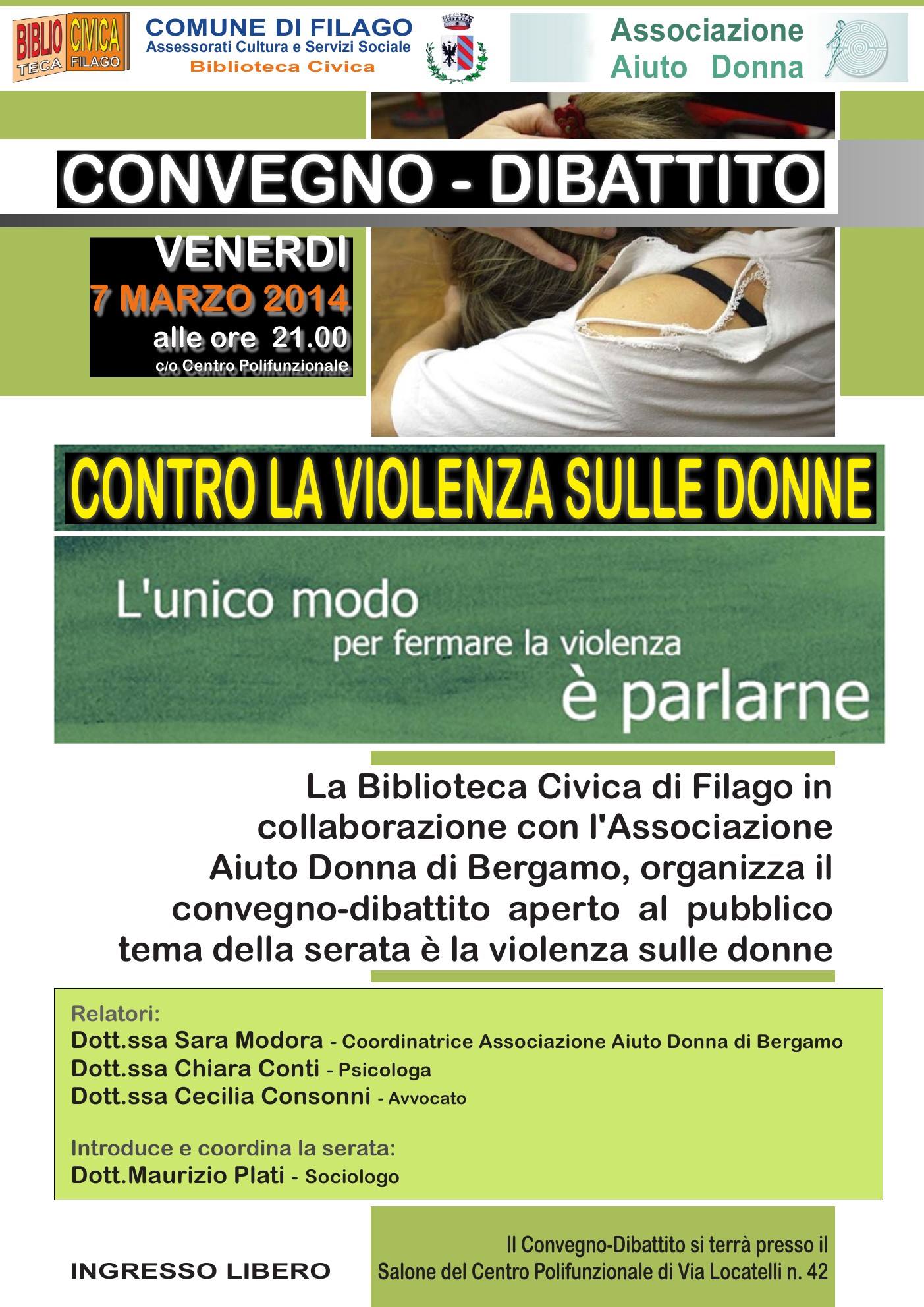 Convegno Aiuto Donna Bergamo