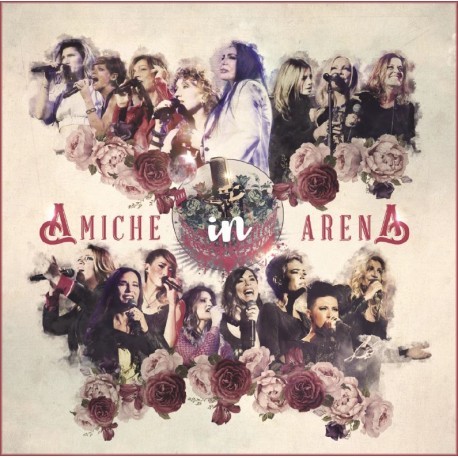 Copertina del CD+DVD del concerto Amiche in Arena per D.o.Re