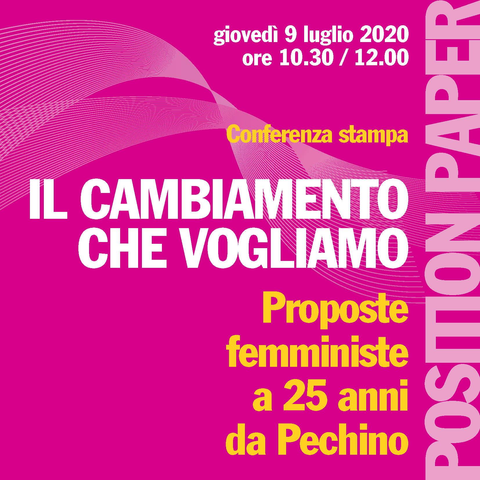 Il cambiamento che vogliamo. Proposte femministe a 25 anni da Pechino