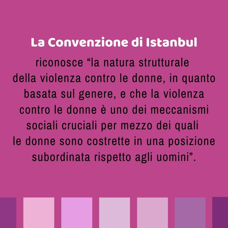 Shadow report of civil society on the application of the Istanbul Convention in Italy coordinated by D.i.Re