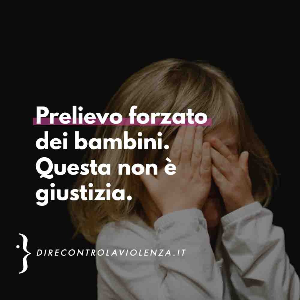 D.i.Re Prelievo forzato del bambino a Pisa non è giustizia