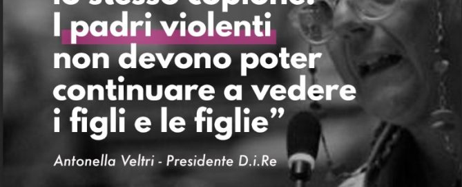 Varese, bambino di 7 anni ucciso dal padre. Veltri, presidente di D.i.Re: "Agli uomini violenti non deve essere consentito vedere i figli e le figlie".